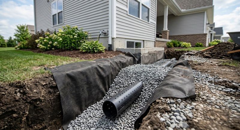 Exterior Drain Installation in Tuscaloosa, AL