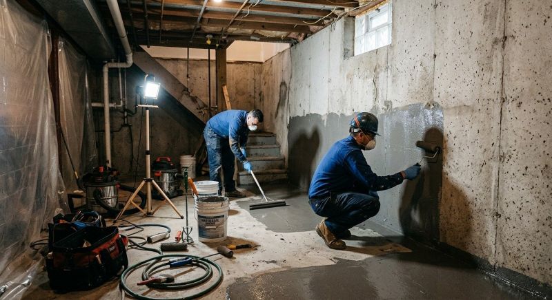 Basement Foundation Sealing in Tuscaloosa, AL