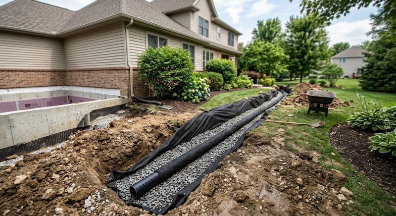 Drain Rerouting in Tuscaloosa, AL