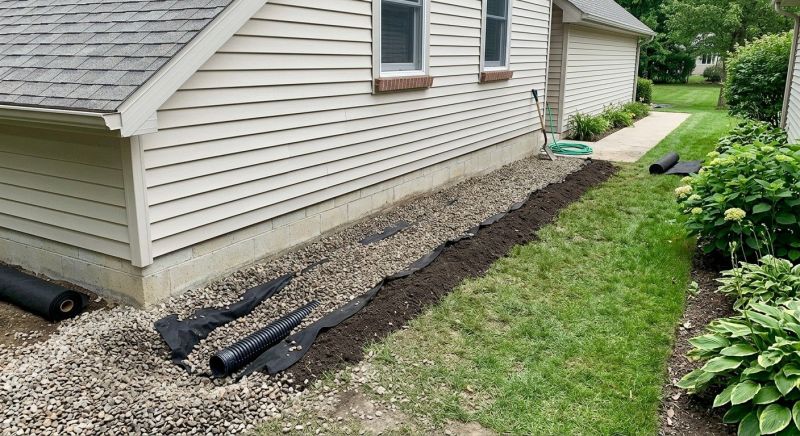 French Drain Replacement in Tuscaloosa, AL