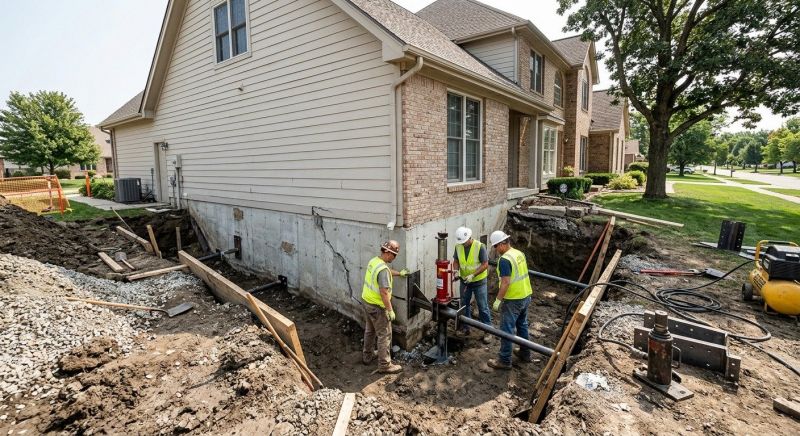 House Foundation Repair in Columbus, OH