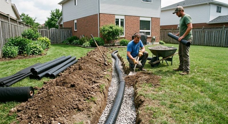 Landscape Drainage in Birmingham, AL