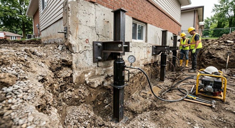Sinking Foundation Lifting in Tampa, FL