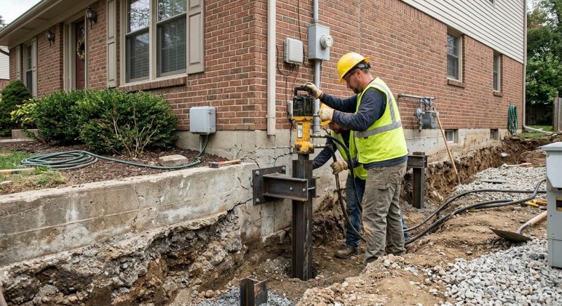 Structural Foundation Repair in Columbus, OH